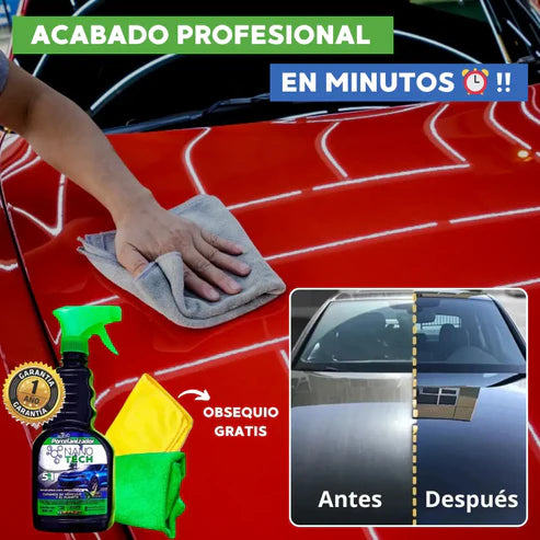 Porcelanizador Nanotech + 2 Paños de Microfibra